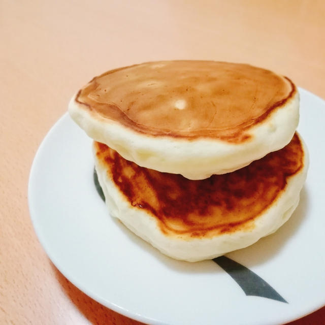 卵なし！朝ごはんのパンケーキ