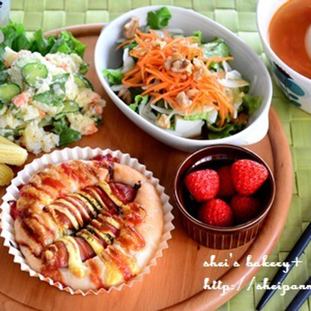 野菜たっぷりのお一人様ディナー