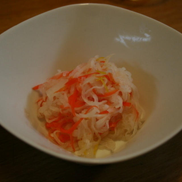 ゆず風味のなます