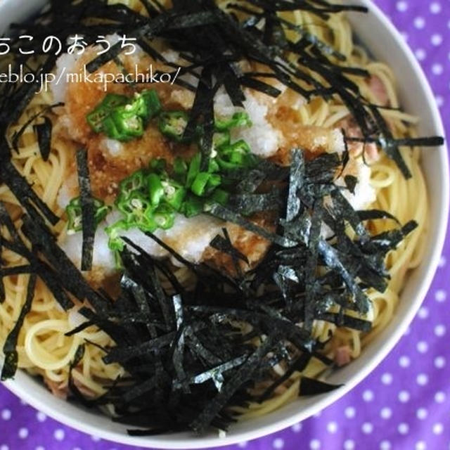 ＊和風ツナみぞれパスタ＊