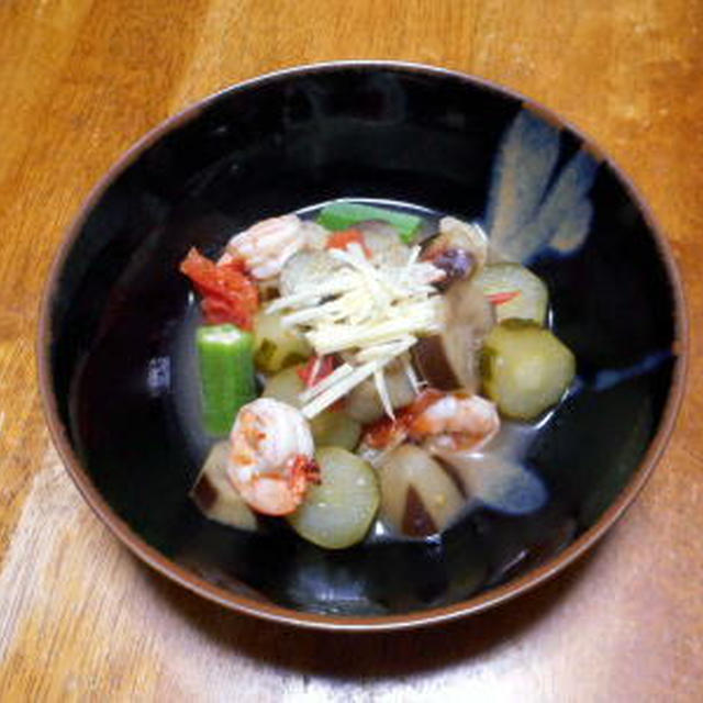 夏野菜の和風煮