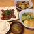 昨夜は白菜と厚揚げの炊いたのなど～