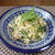 水菜のパスタ③クリームソース