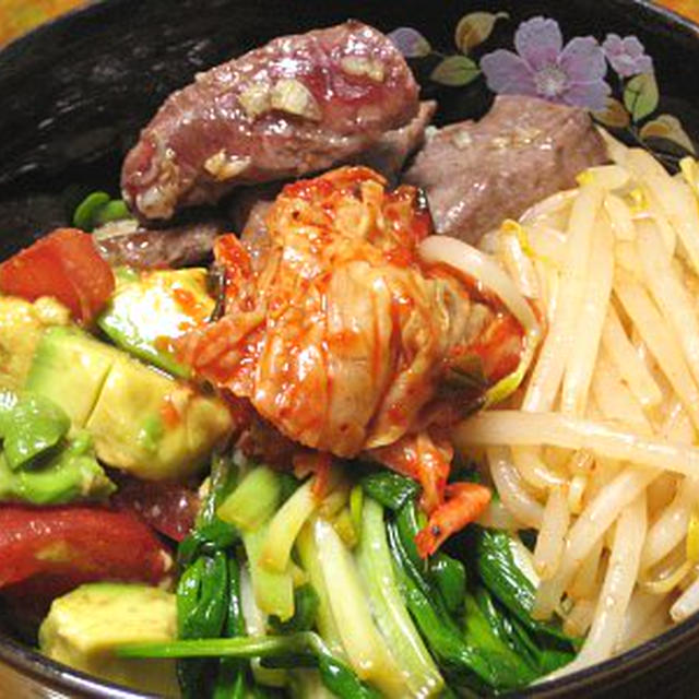 ビビンバ風丼