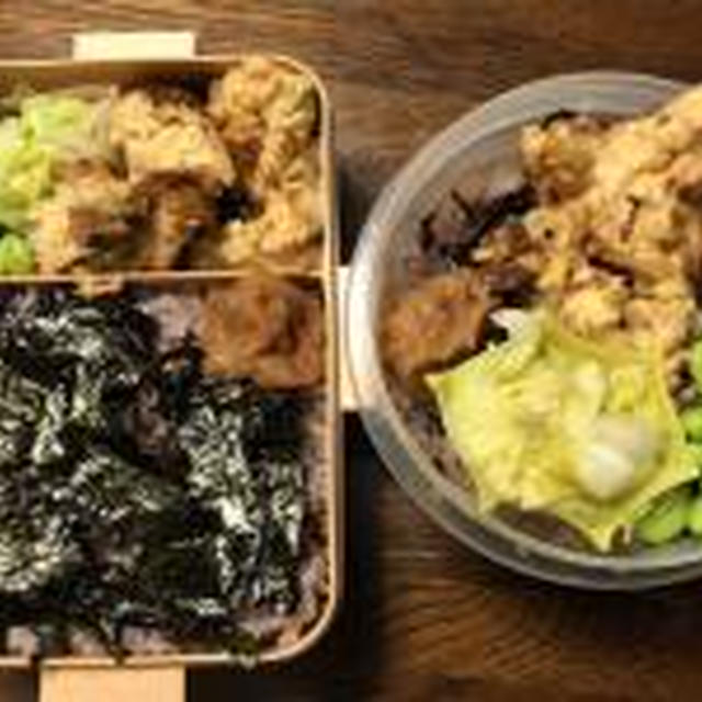 久しぶりの海苔弁当