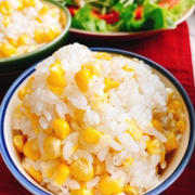 丸ごととうもろこしご飯(動画レシピ)/Corn rice.