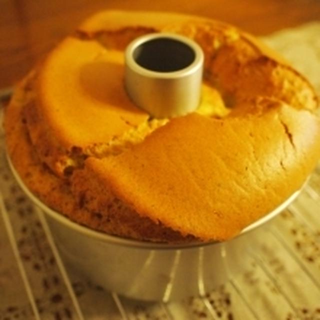 今！焼きあがり☆アプリコットティーシフォン