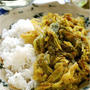 トロリキャベツの胡麻味噌カレー