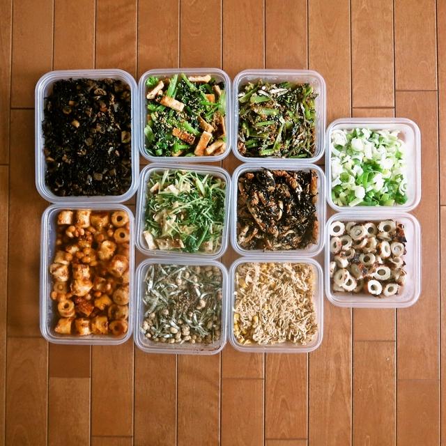 2018年9月3日の作り置き（10品）