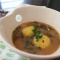 ＊wacameちゃんありがとう！サツマボールのお味噌汁＊