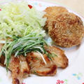 水菜たっぷり鶏胸肉のソテー　レシピ