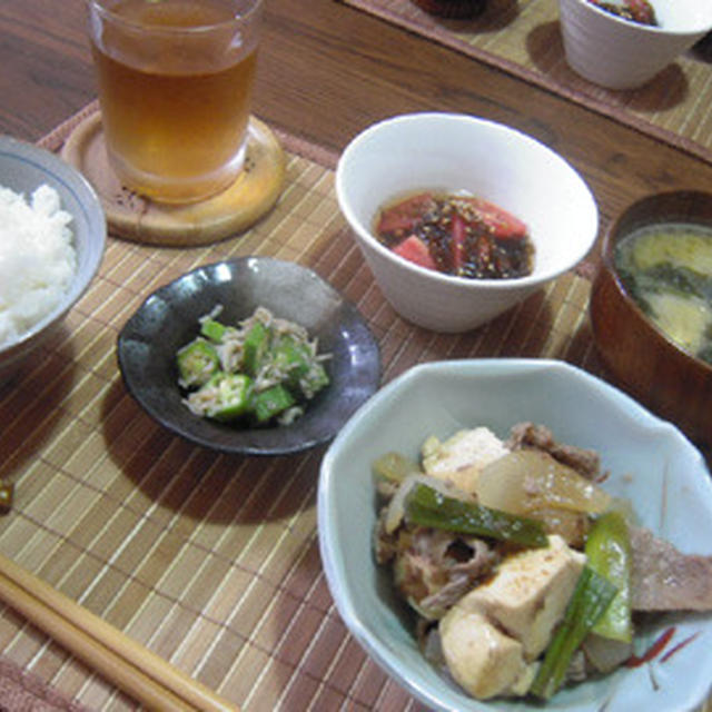 肉豆腐とお引越し。
