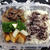 2012/2/18 昨日のすき焼きの残りを使った絶品すき焼き弁当！笹かまぼこもいい。