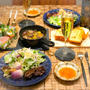 【献立】牛肉と野菜のステーキでおちびも一緒に夜ごはん