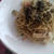 明太高菜バターのスパゲティ