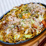 やっぱり美味しいジュージュー「鉄板焼きそば」&その日の夕食風景です