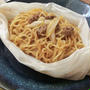 レンジで簡単★ネギそぼろ焼きそば