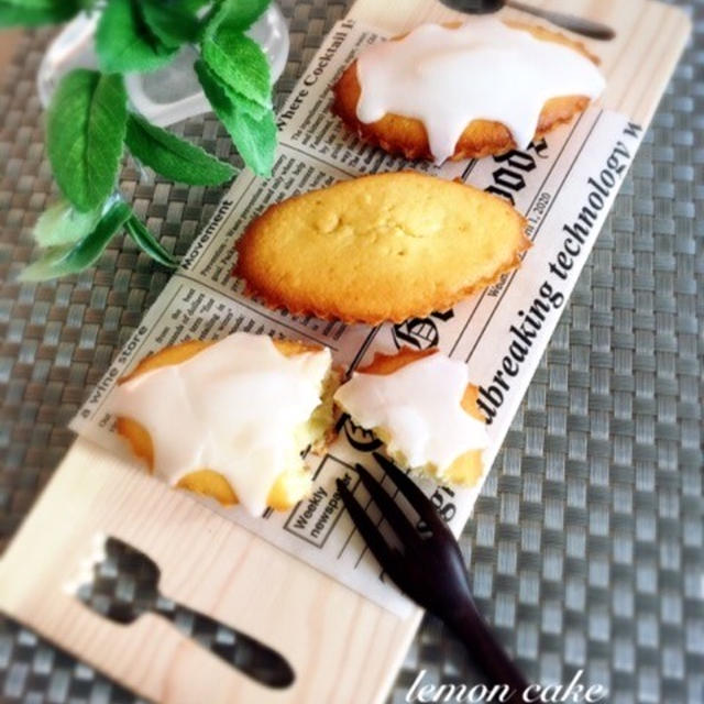 レシピブログさまにて[レモンケーキ]掲載。