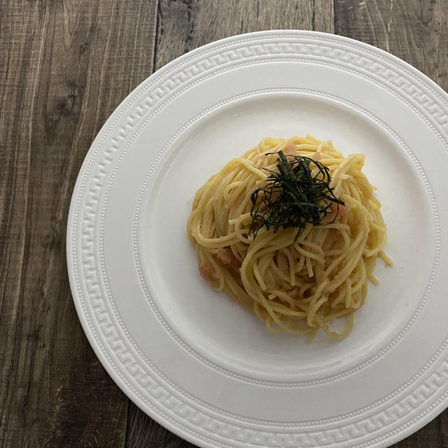 たらこパスタ バター醤油