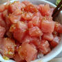 美味しいマグロをお腹いっぱい食べました＼(^o^)／