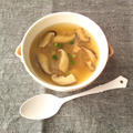 椎茸と春雨の中華風スープ