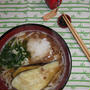 揚げ出し茄子うどん