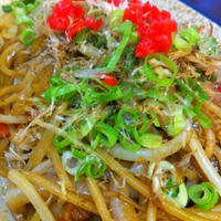 野菜たっぷり早ゆでパスタde焼きそば