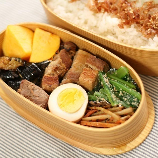 豚の角煮弁当と、片付け祭りのその後。