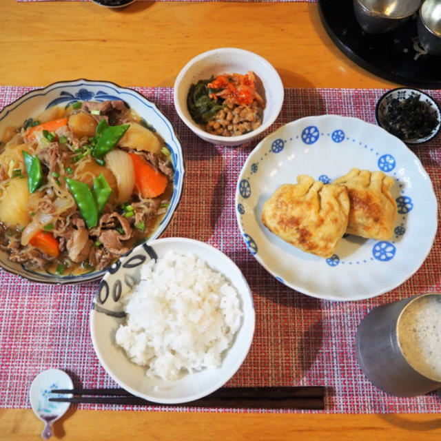 肉じゃが・重ね煮の包み焼き