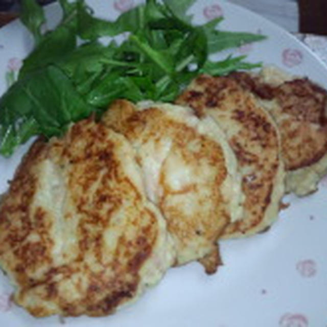 豆腐とツナのふわ焼きと焼豚とお寿司