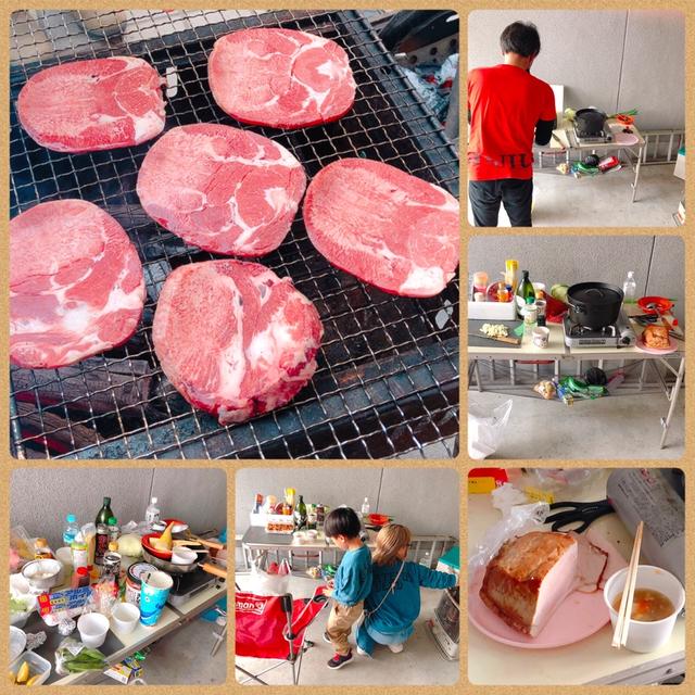 我が家の恒例『ガレージBBQ』