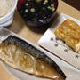塩サバ定食風