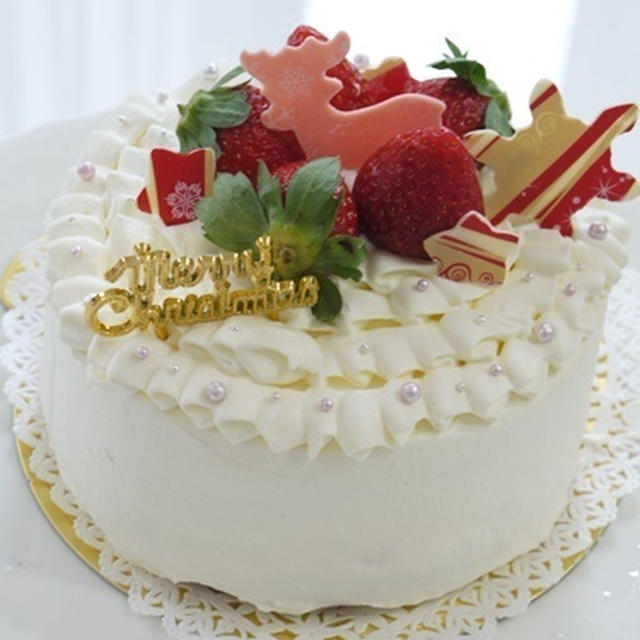 ２０１５*Xmasケーキ作りました♪