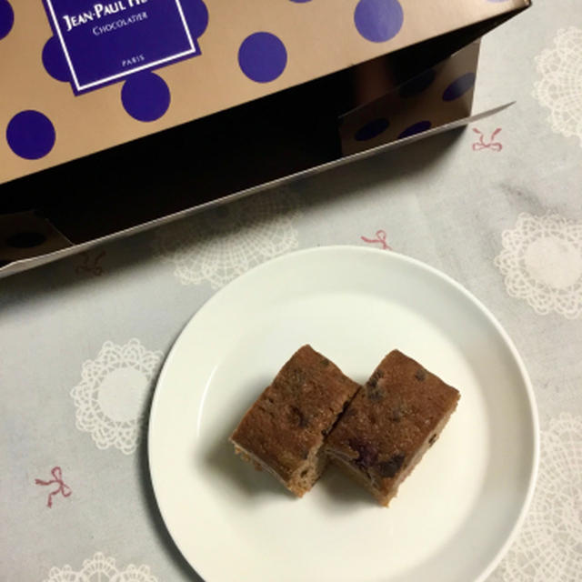ジャン・ポール・エヴァンの焼き菓子