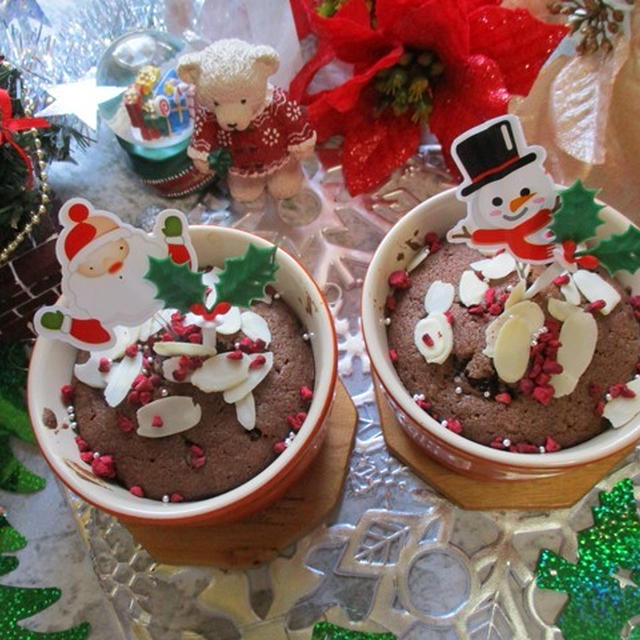 ２０２０年はお家で【クリスマス】！♡グルテンフリーのチョコココットケーキ♪