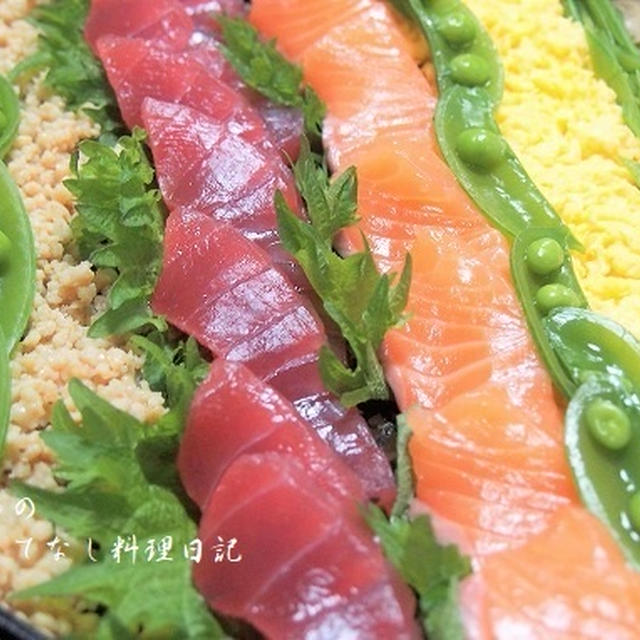 春のお寿司と歴代お花見弁当　　　＆夫さんダウン