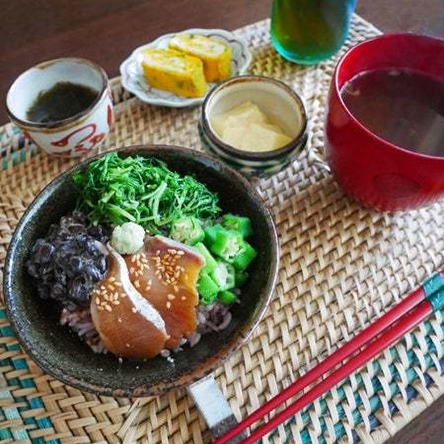ある日のブランチ、ご飯いろいろ。