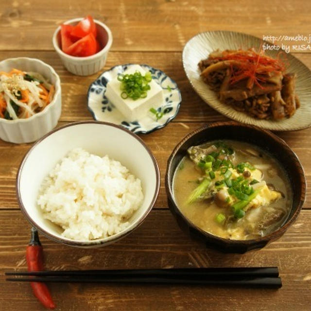 和の朝ごはん