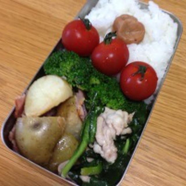 豚肉とニラの炒め物など弁当