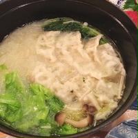 【モニター】“創味シャンタンDELUXE”で揚げ春雨が決め手の餃子鍋♪