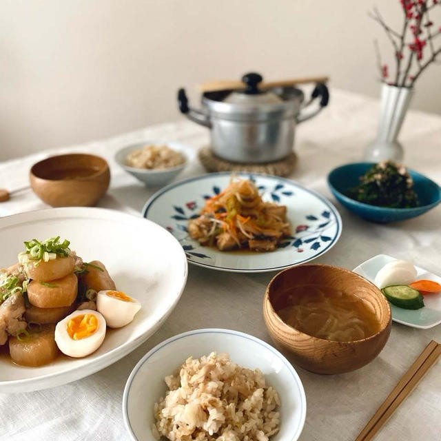 【オンライン料理教室】ほっこり和食の回。鶏大根と鯖の南蛮漬け