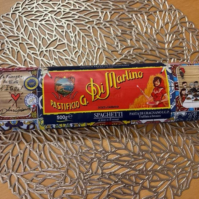 ドルチェ＆ガッバーナのパスタ