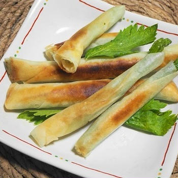 アスパラのマヨ巻き揚げ☆アスパラ？とも違う感じを思う