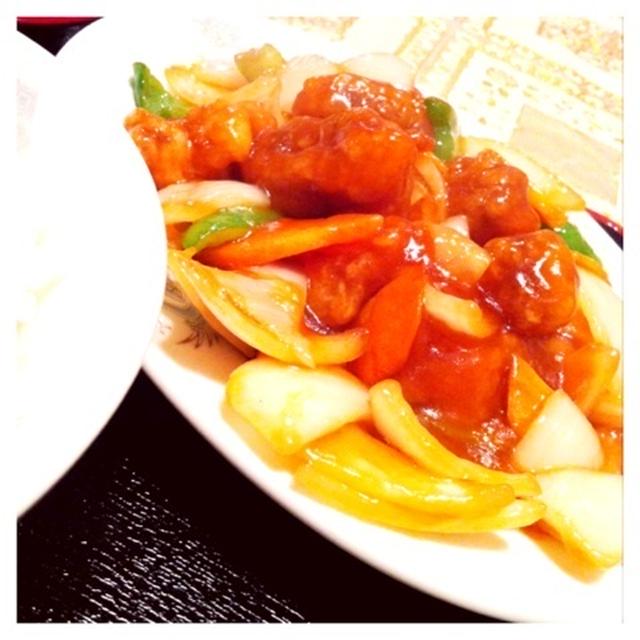 酢豚ランチ