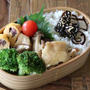 給料日前の救世主！節約おかずの鶏むね肉ときのこのバタポン炒め弁当
