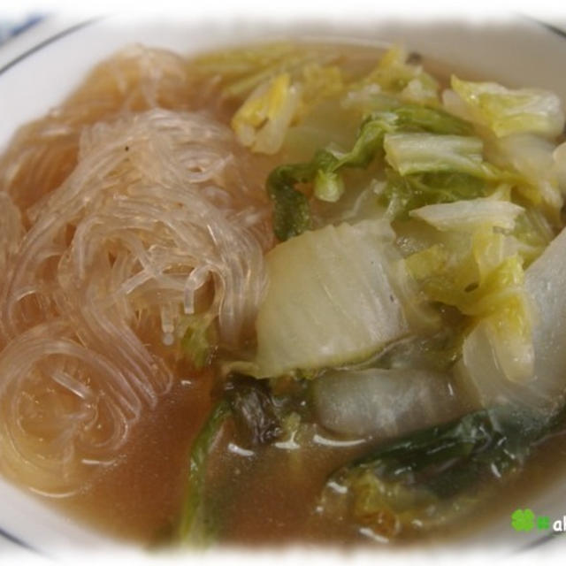 風邪ひきさんへ・・・　☆とろとろ白菜スープ
