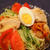 レンジ蒸し鶏冷麺