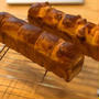 追加のシュトーレンと初焼きパン