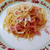 真鯛のだし塩でクリームパスタ