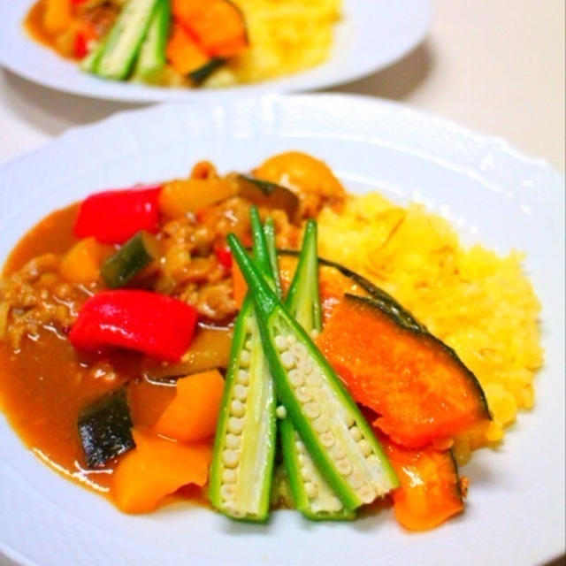 夏カレーをいただきます
